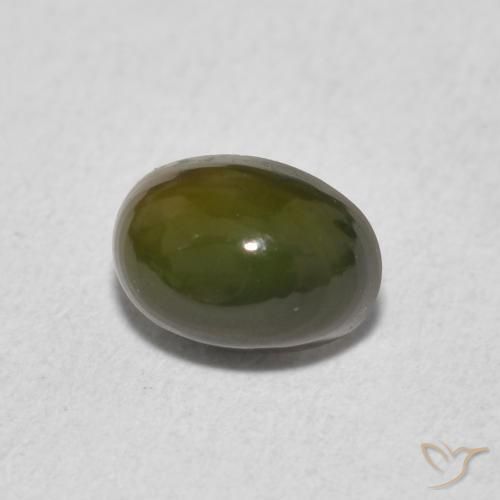 Ópalo Multicolor natural de 0.59 ct, Ovalada, Opaco