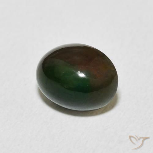 Ópalo Multicolor natural de 1.33 ct, Ovalada, Opaco