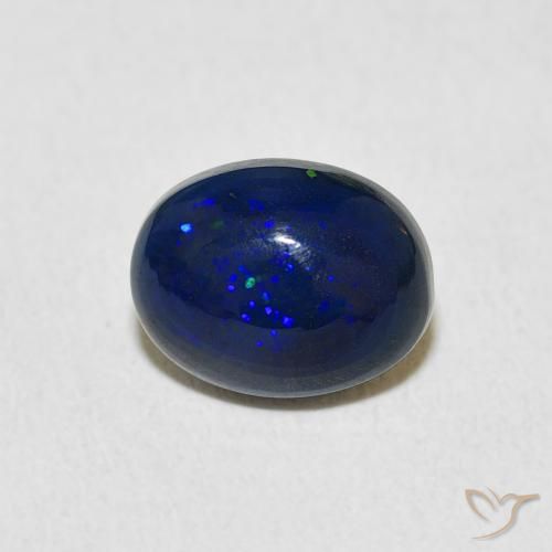 1.33ct Natural Multicolor Ópalo, Ovalada, Opaco