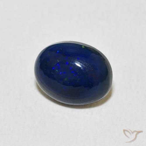 Ópalo Multicolor natural de 1.33 ct, Ovalada, Opaco