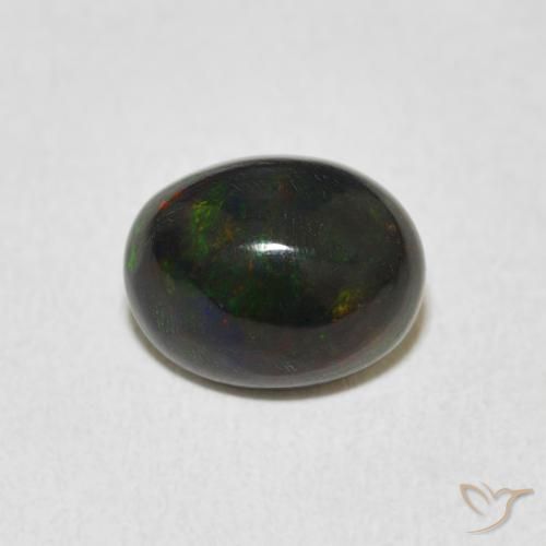 1.40ct Natural Multicolor Ópalo, Ovalada, Opaco, Photo A
