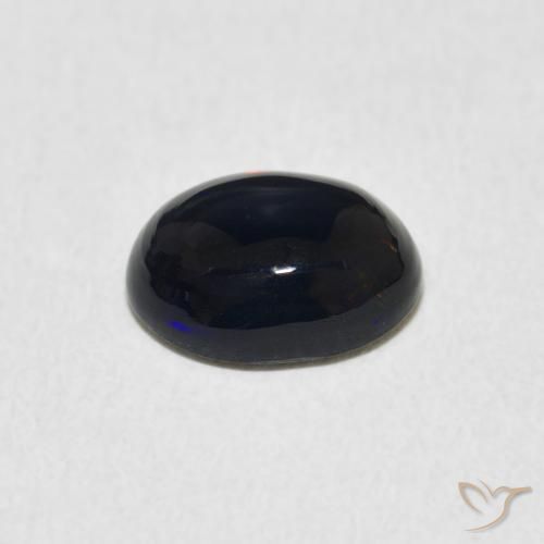 Ópalo Multicolor natural de 1.15 ct, Ovalada, Opaco