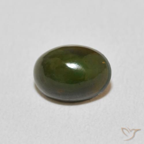 0.50ct Natural Multicolor Ópalo, Ovalada, Opaco