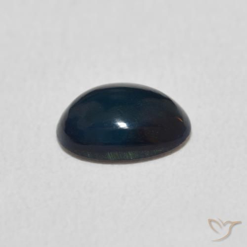 Ópalo Multicolor natural de 0.34 ct, Ovalada, Opaco