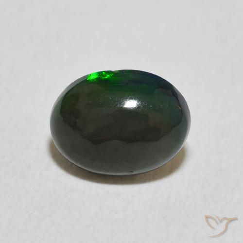 0.72ct Natural Multicolor Ópalo, Ovalada, Opaco