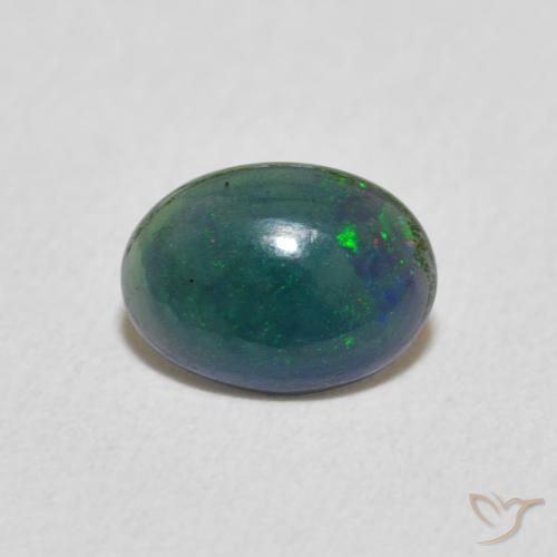 0.27ct Natural Multicolor Ópalo, Ovalada, Opaco, Photo A
