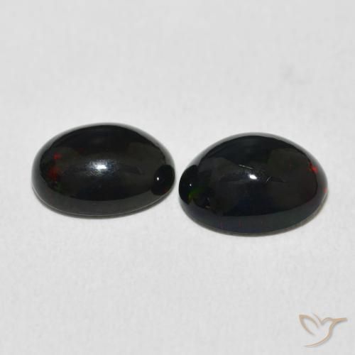 Gemas de Ópalo Multicolor natural de 2.23 ct, Ovalada, Opaco
