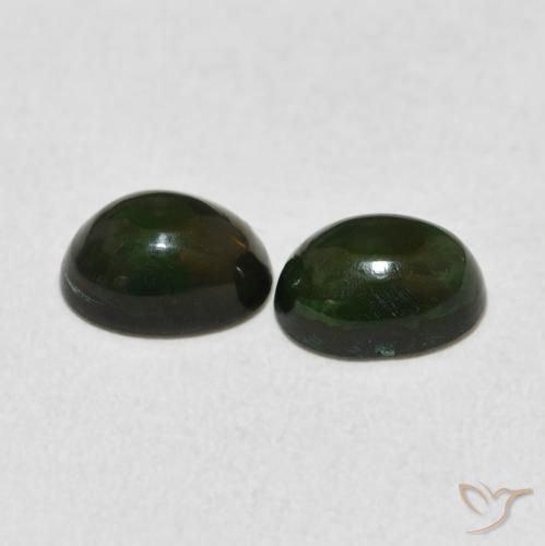 Gemas de Ópalo Multicolor natural de 1.13 ct, Ovalada, Opaco