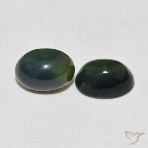 Gemas de Ópalo Multicolor natural de 1.61 ct, Ovalada, Opaco