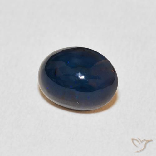 Ópalo Multicolor natural de 1.02 ct, Ovalada, Opaco
