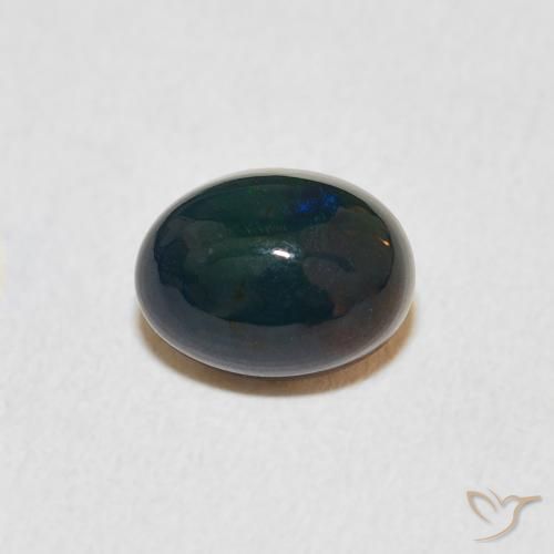 0.98ct Natural Multicolor Ópalo, Ovalada, Opaco