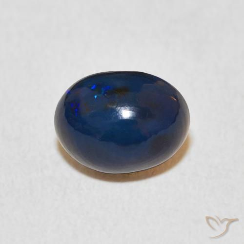 1.43ct Natural Multicolor Ópalo, Ovalada, Opaco