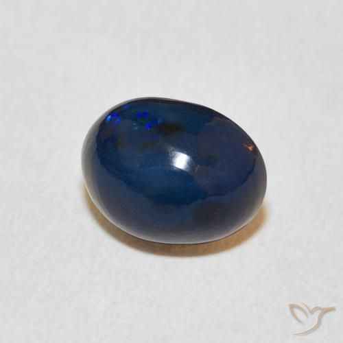 Ópalo Multicolor natural de 1.43 ct, Ovalada, Opaco