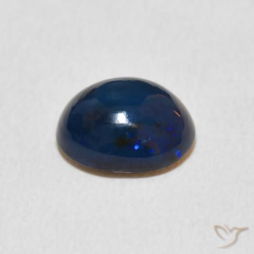 Ópalo Multicolor natural de 1.43 ct, Ovalada, Opaco