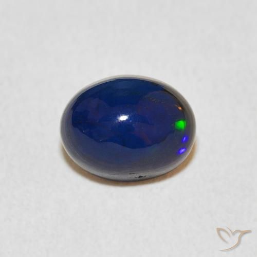 1.05ct Natural Multicolor Ópalo, Ovalada, Opaco