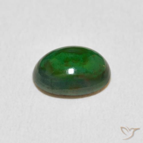 Ópalo Multicolor natural de 1.11 ct, Ovalada, Opaco