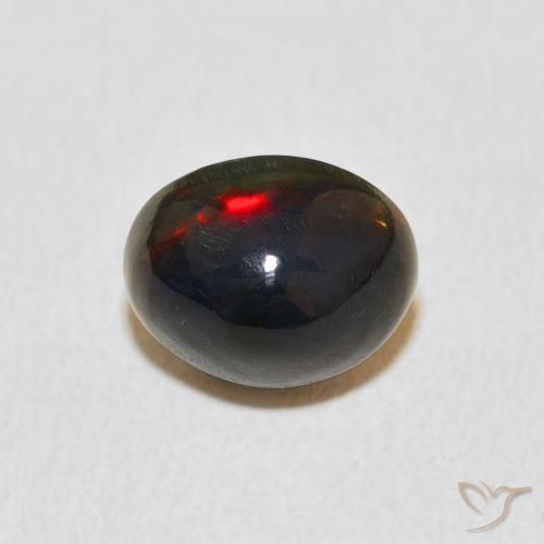 1.49ct Natural Multicolor Ópalo, Ovalada, Opaco
