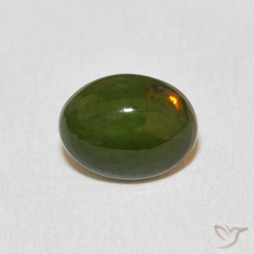 0.95ct Natural Multicolor Ópalo, Ovalada, Opaco