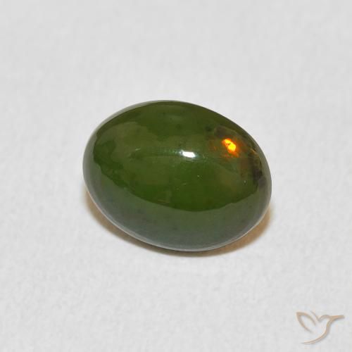 Ópalo Multicolor natural de 0.95 ct, Ovalada, Opaco