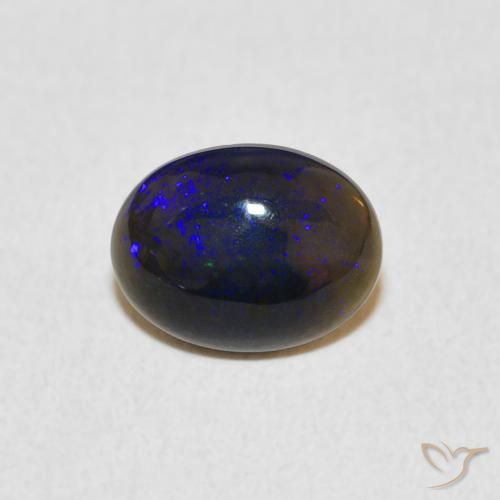 1.01ct Natural Multicolor Ópalo, Ovalada, Opaco