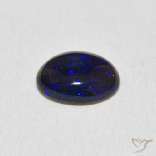 Ópalo Multicolor natural de 1.01 ct, Ovalada, Opaco