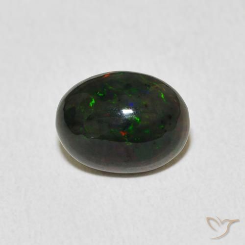 1.13ct Natural Multicolor Ópalo, Ovalada, Opaco, Photo A