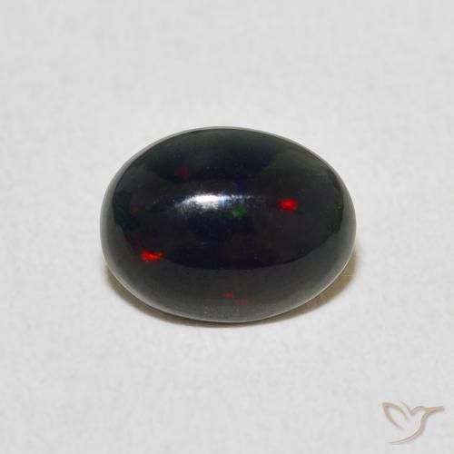 0.76ct Natural Multicolor Ópalo, Ovalada, Opaco