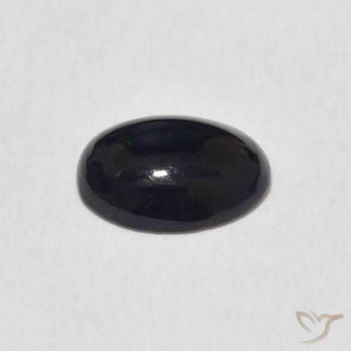 Ópalo Multicolor natural de 0.76 ct, Ovalada, Opaco