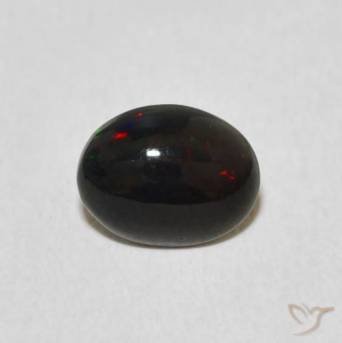 0.78ct Natural Multicolor Ópalo, Ovalada, Opaco