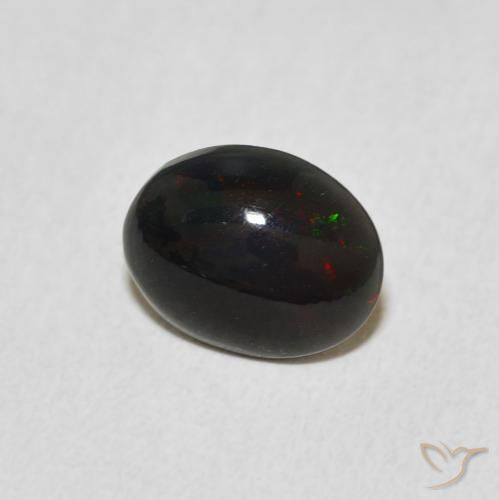Ópalo Multicolor natural de 0.78 ct, Ovalada, Opaco