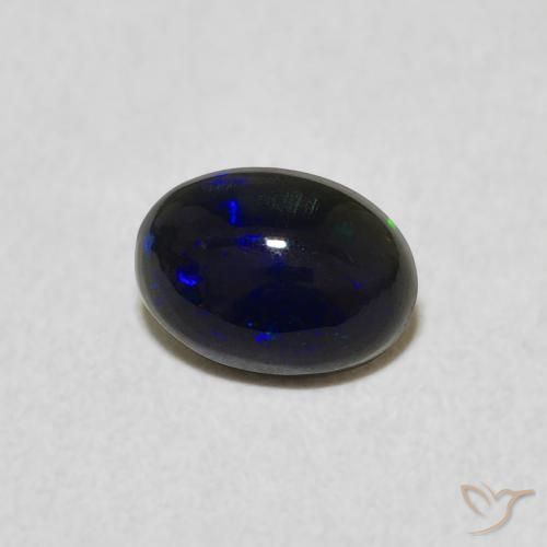 Ópalo Multicolor natural de 0.41 ct, Ovalada, Opaco