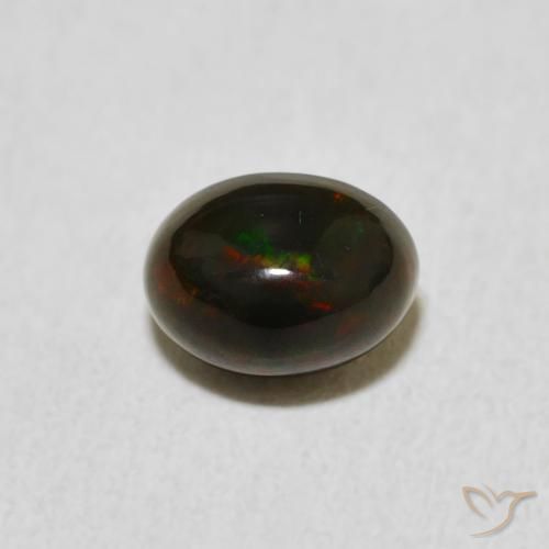 0.67ct Natural Multicolor Ópalo, Ovalada, Opaco, Photo A