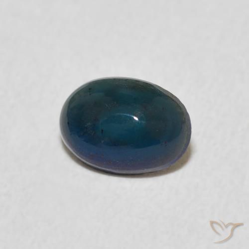 Ópalo Multicolor natural de 0.41 ct, Ovalada, Opaco
