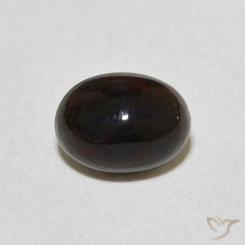 0.76ct Natural Multicolor Ópalo, Ovalada, Opaco