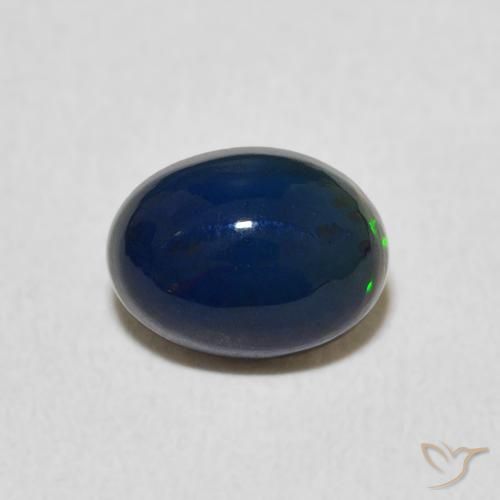 0.89ct Natural Multicolor Ópalo, Ovalada, Opaco