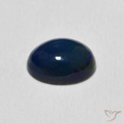 Ópalo Multicolor natural de 0.89 ct, Ovalada, Opaco