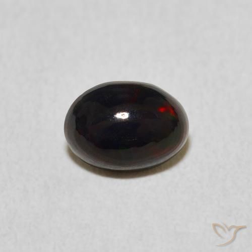 0.46ct Natural Multicolor Ópalo, Ovalada, Opaco