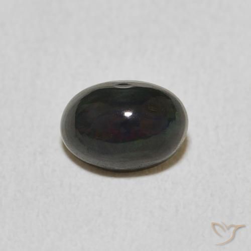0.61ct Natural Multicolor Ópalo, Ovalada, Opaco
