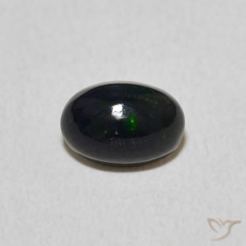 0.48ct Natural Multicolor Ópalo, Ovalada, Opaco