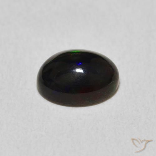 Ópalo Multicolor natural de 0.86 ct, Ovalada, Opaco