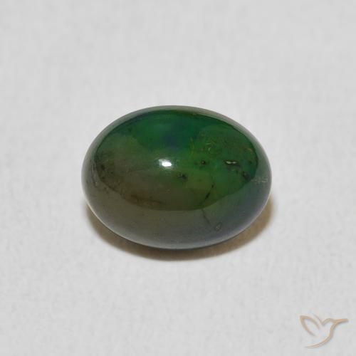 0.86ct Natural Multicolor Ópalo, Ovalada, Opaco