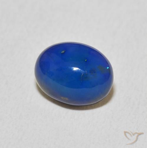 Ópalo Multicolor natural de 1.21 ct, Ovalada, Opaco