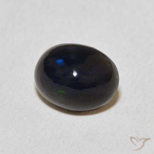 Ópalo Multicolor natural de 1.23 ct, Ovalada, Opaco