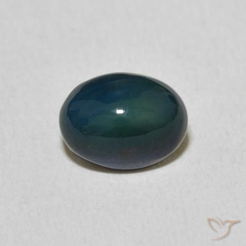 1.27ct Natural Multicolor Ópalo, Ovalada, Opaco