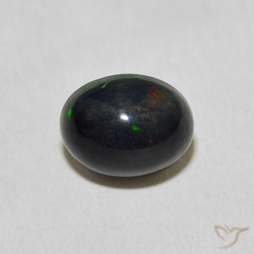 1.32ct Natural Multicolor Ópalo, Ovalada, Opaco