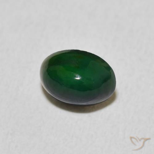 Ópalo Multicolor natural de 0.60 ct, Ovalada, Opaco