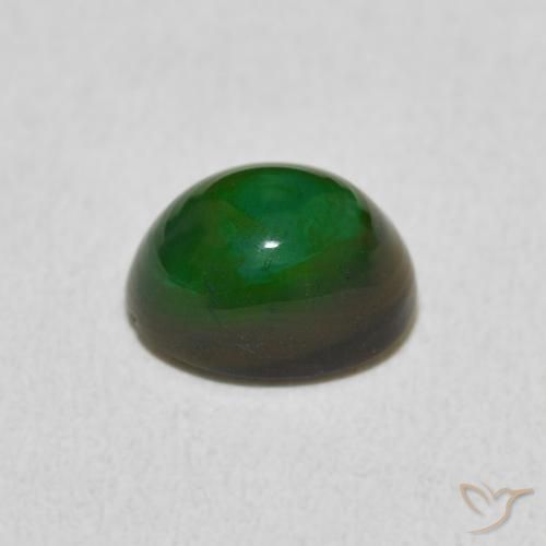 Ópalo Multicolor natural de 1.23 ct, Ovalada, Opaco