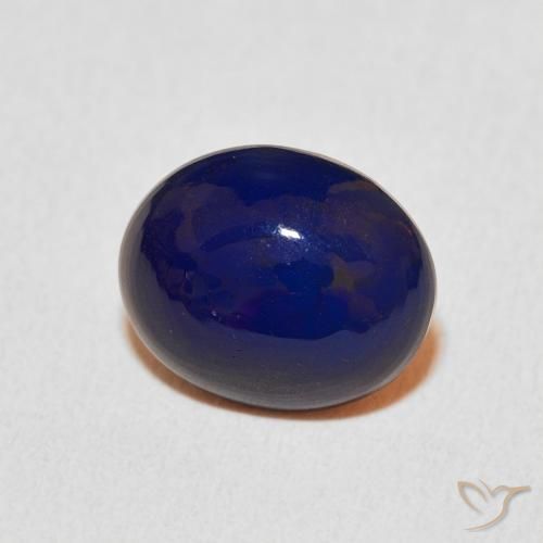 Ópalo Multicolor natural de 2.49 ct, Ovalada, Opaco