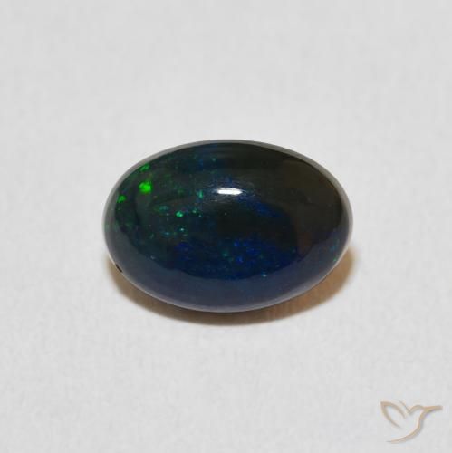 1.30ct Natural Multicolor Ópalo, Ovalada, Opaco