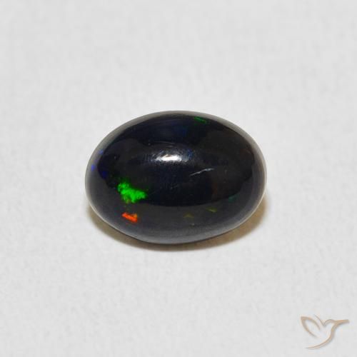 0.51ct Natural Multicolor Ópalo, Ovalada, Opaco